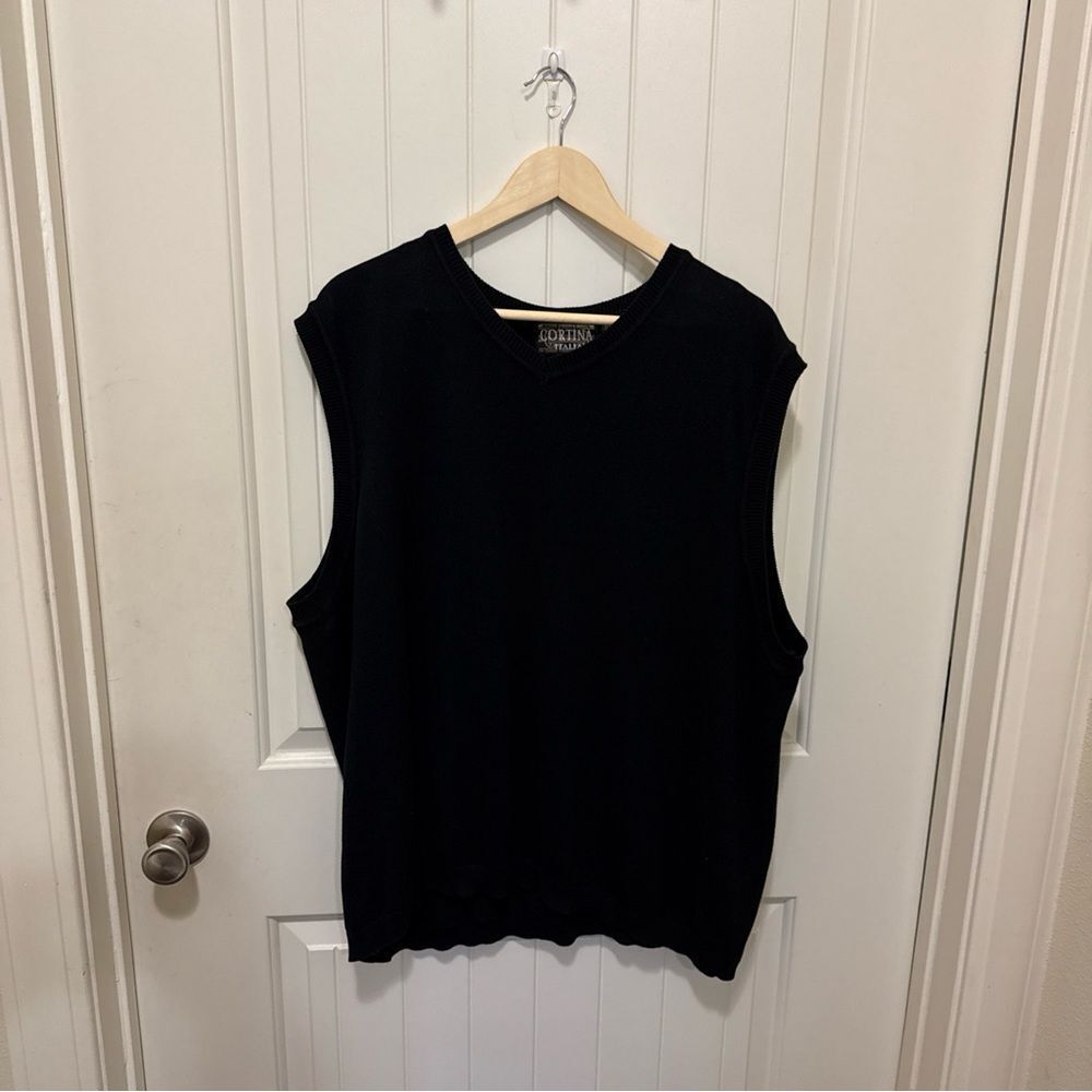 Vintage Cortina Italia Sleeveless Sweater Men’s Size XL